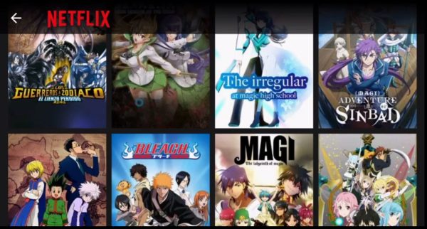 Các bộ Anime trên Netflix