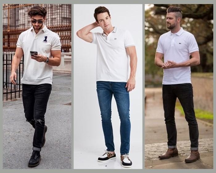 Áo po lo - phù hợp với outfit tối giản