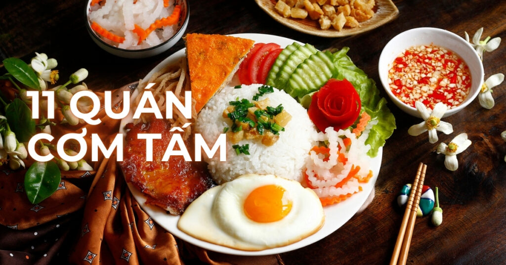 Đĩa cơm tấm chuẩn vị Sài Thành - 11 Quán Cần Đến